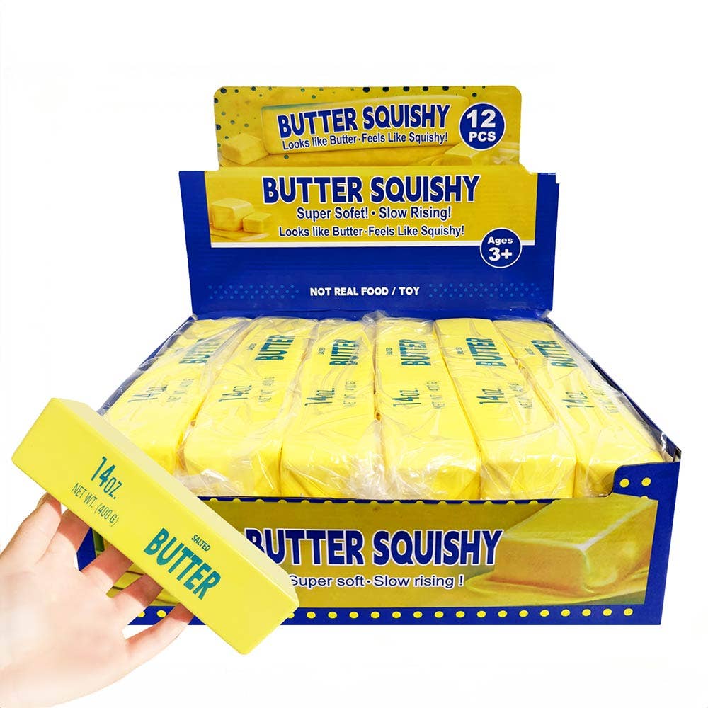 Jumbo Butter Bar Squishy Toy