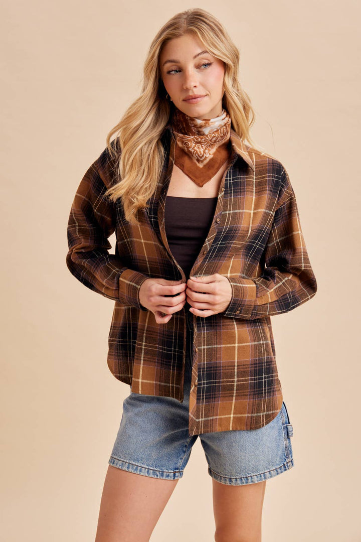 Tartan Plaid Button Down