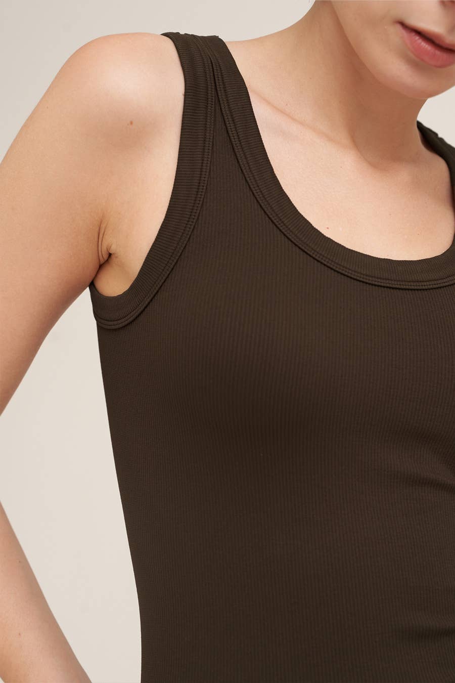 NS8216 - Reversible Ribbed Tank Top
