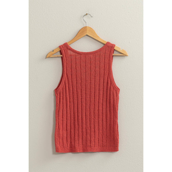 Steph Ribbed Knit Tank