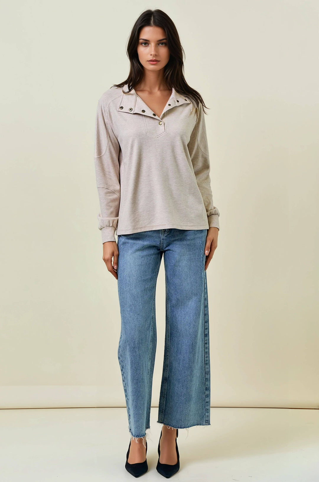 Kennedy Half Snap Sweatshirt