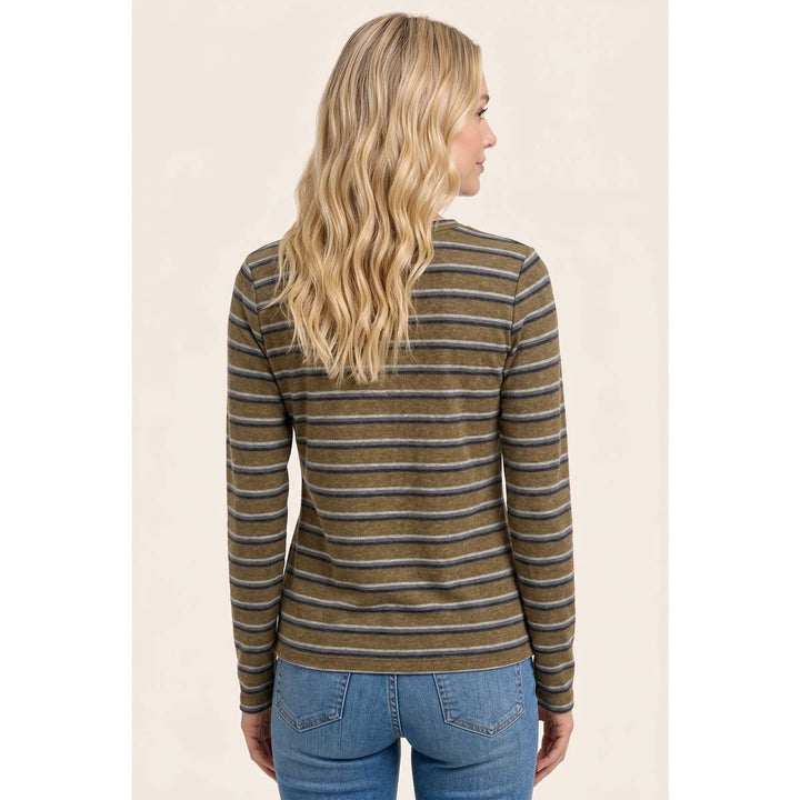 DOUBLE STRIPED BASIC TOP