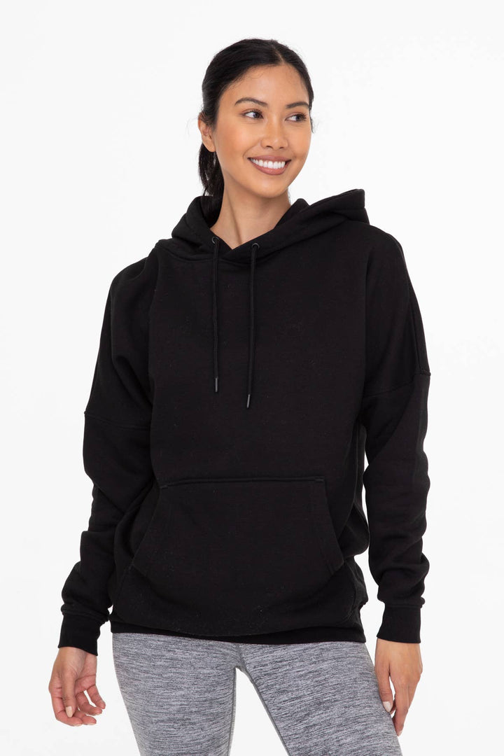 Longline Fleece Hoodie