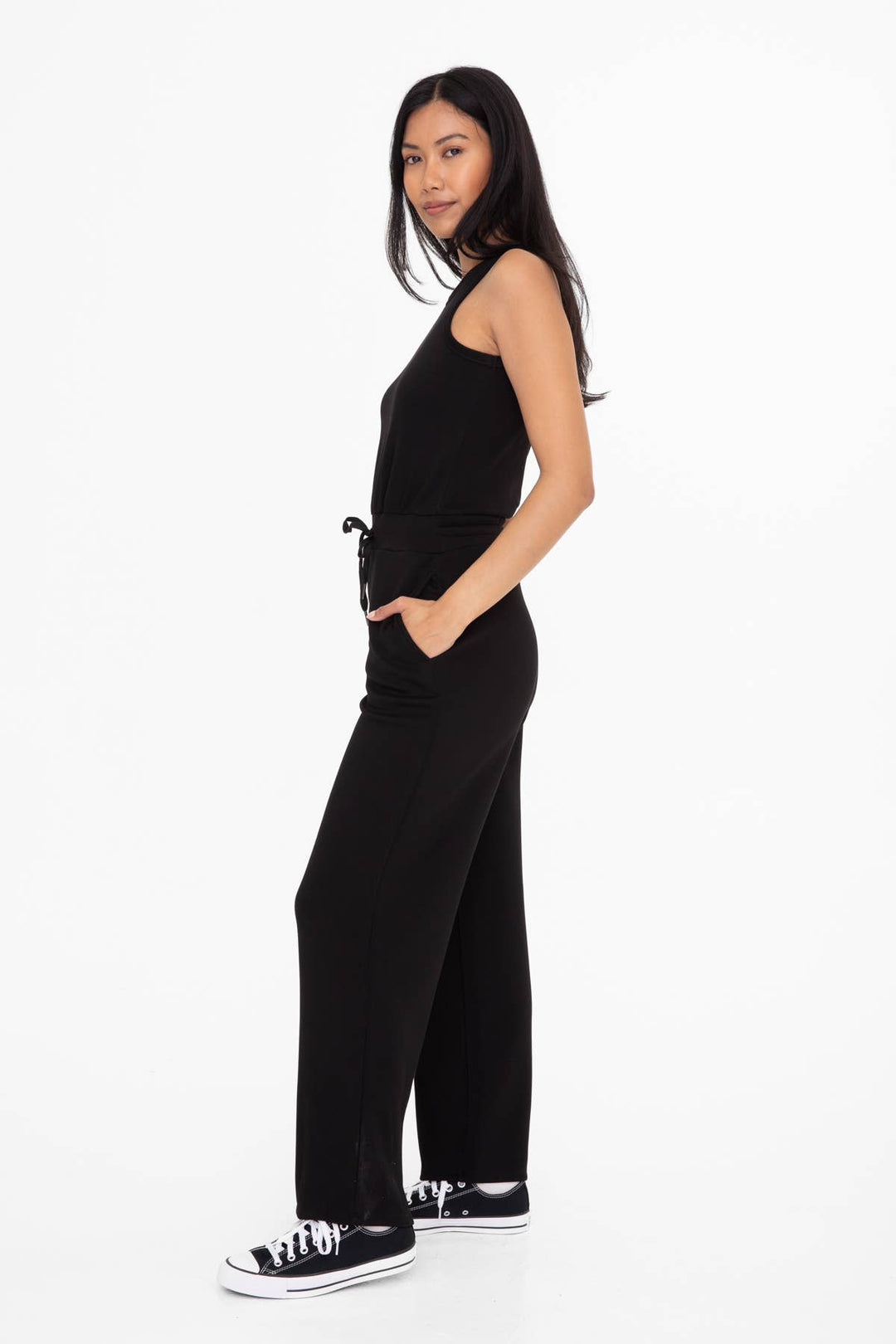 Keyhole Back Jumpsuit