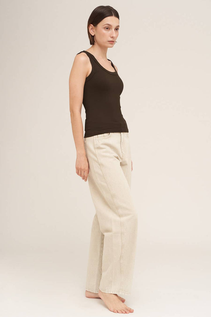 NS8216 - Reversible Ribbed Tank Top