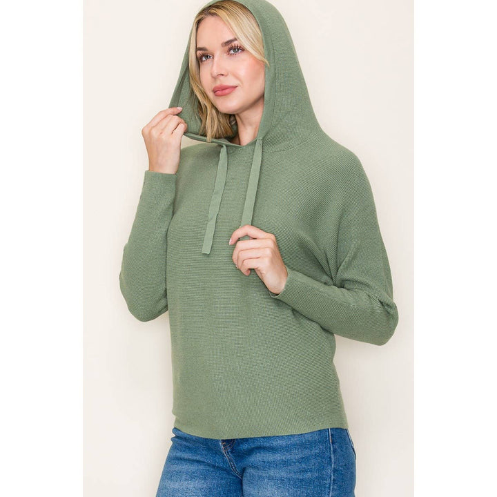 Mini Waffle Texture Hoodie