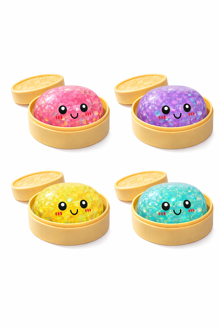 Squeezy Dumpling Toy -Gel Beads MSDS4