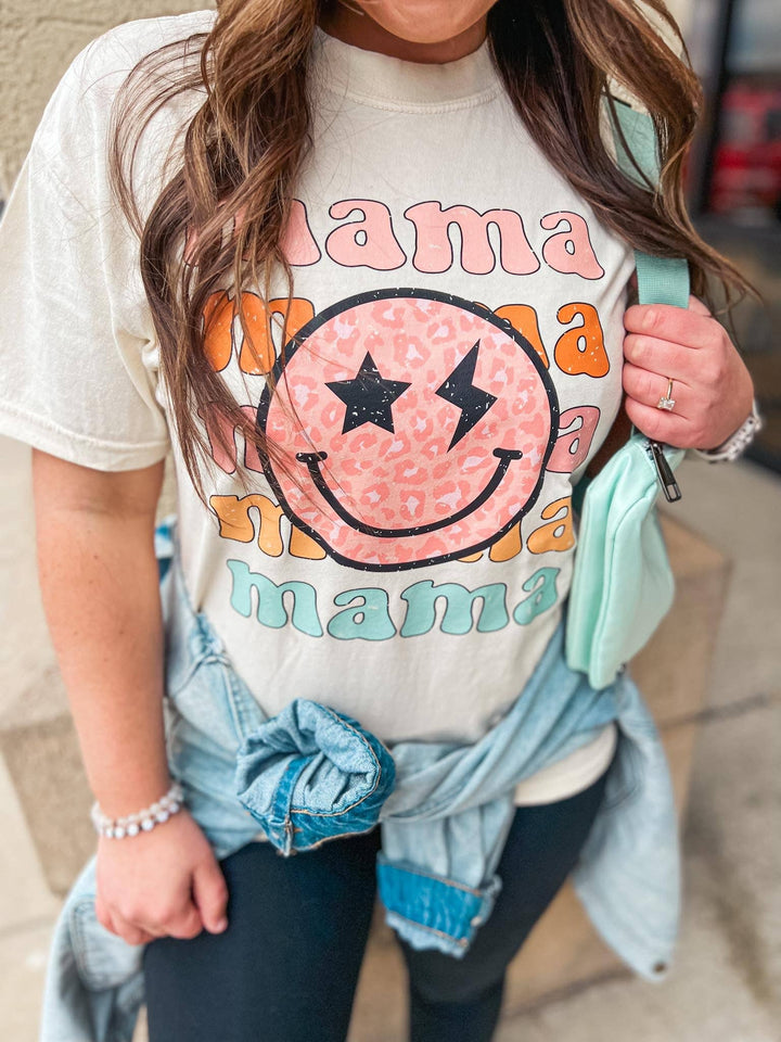 Mama Smiley Tee