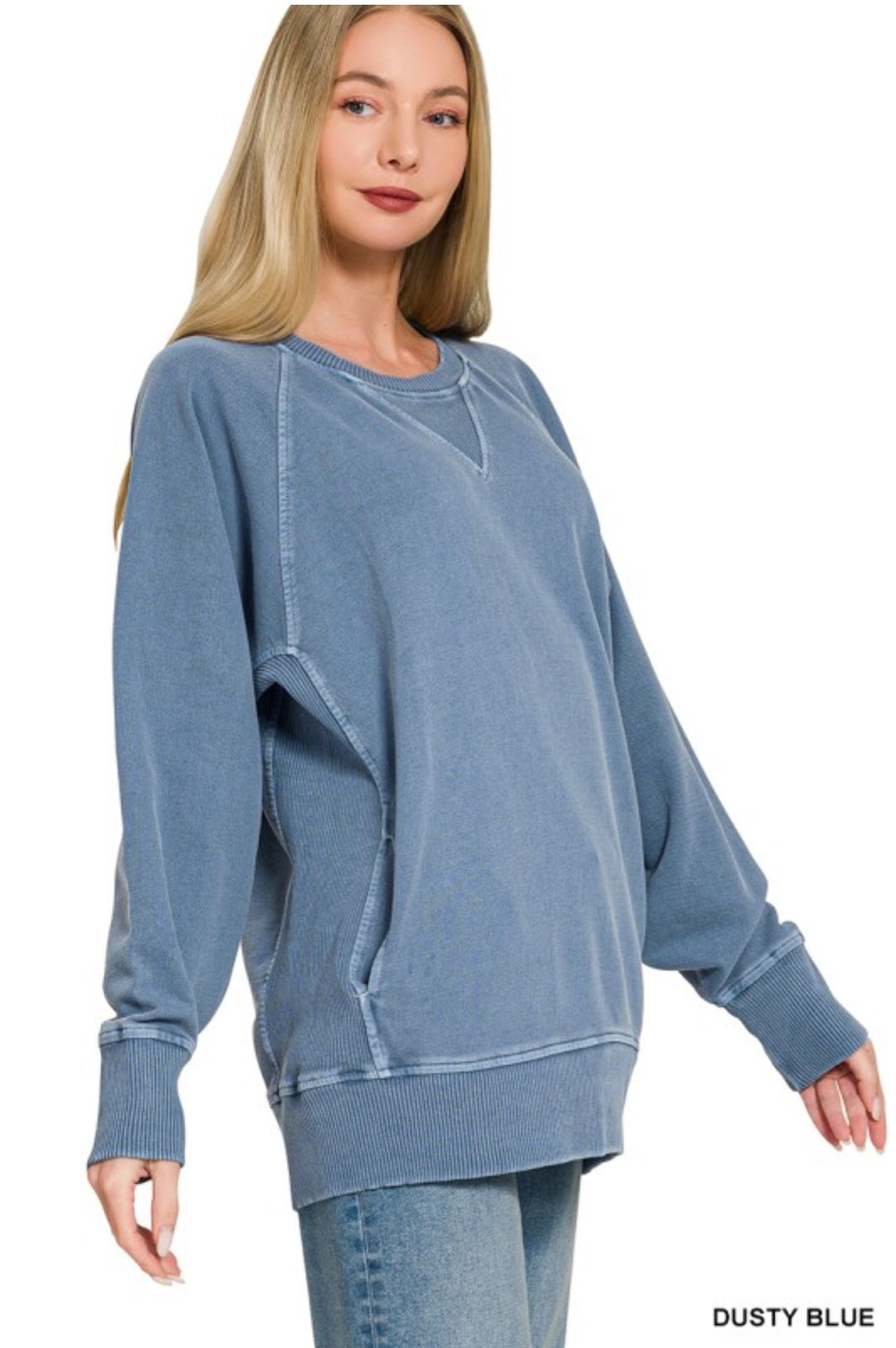 French Terry Pullover ~ Pockets