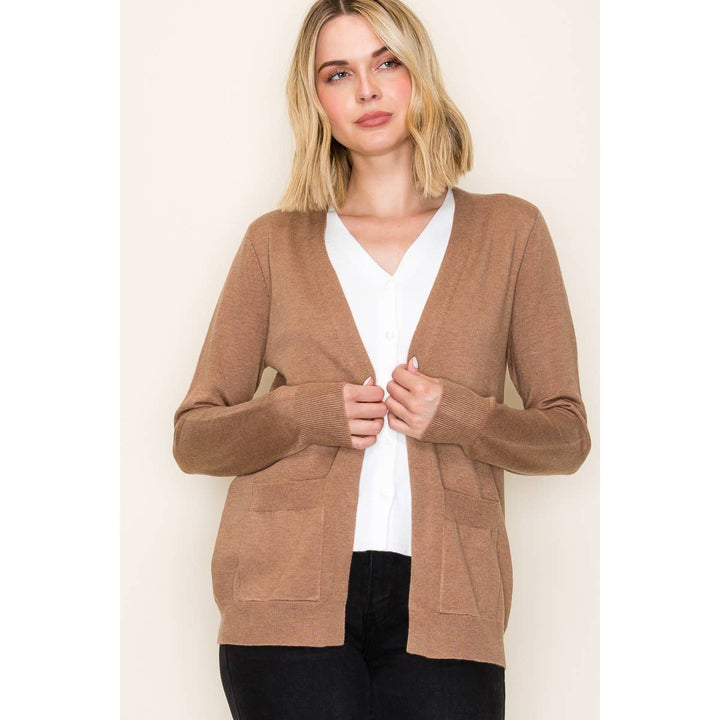 2fer V-Neck Sweater Cardigan