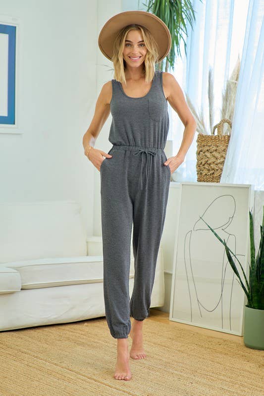 Pocket Tee Jumpsuit