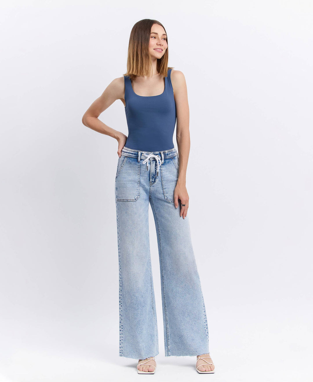 Andi Darwstring Waistband Jeans