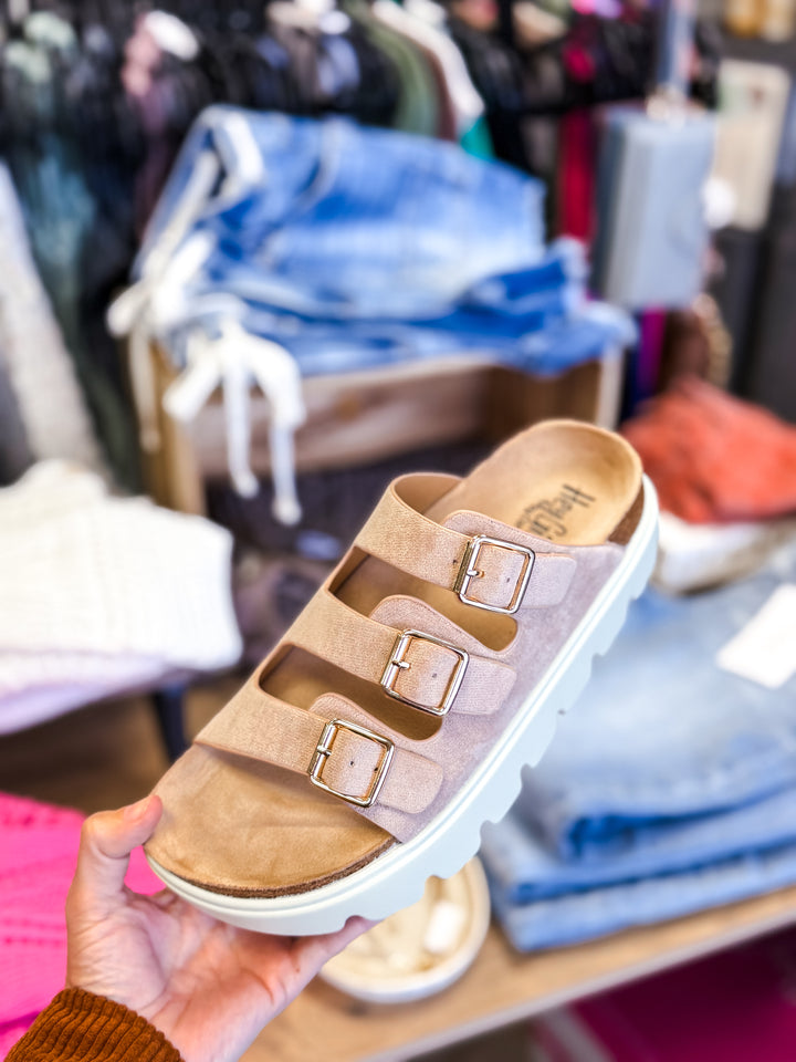 Three's Company Sandals