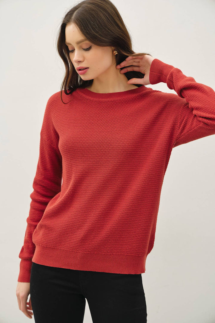 Kendria Ribbed Sweater