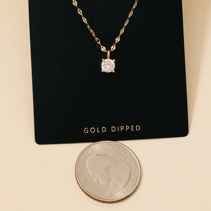 Gem Pendant Necklace