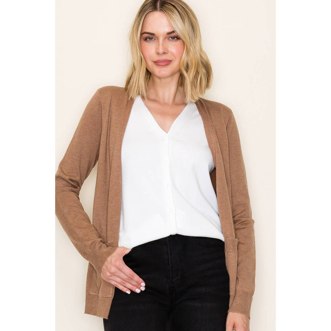 2fer V-Neck Sweater Cardigan
