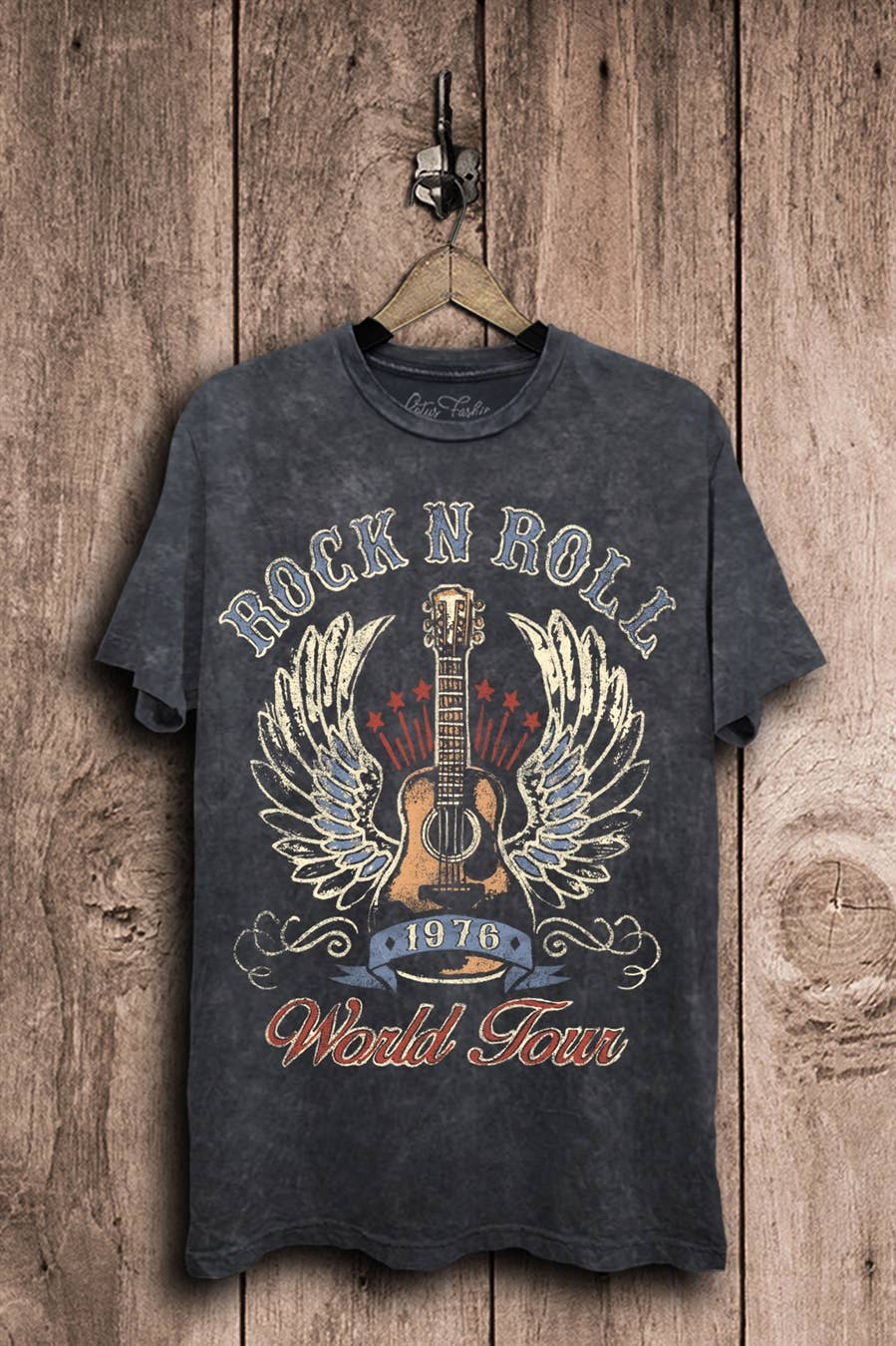 Rock and Roll World Tour Graphic Top