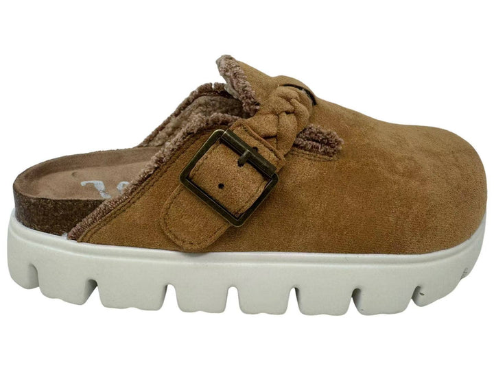 Cali Very G's Women Slip on Fun Platform Mule VGFL0090