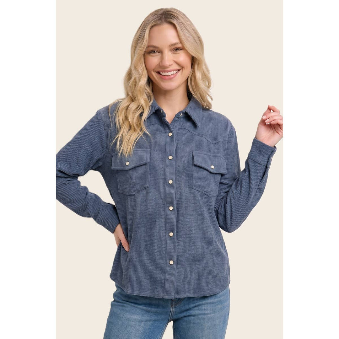 CORDUROY WESTERN SHIRT