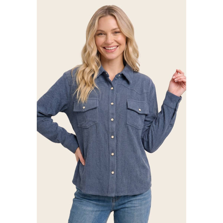 CORDUROY WESTERN SHIRT