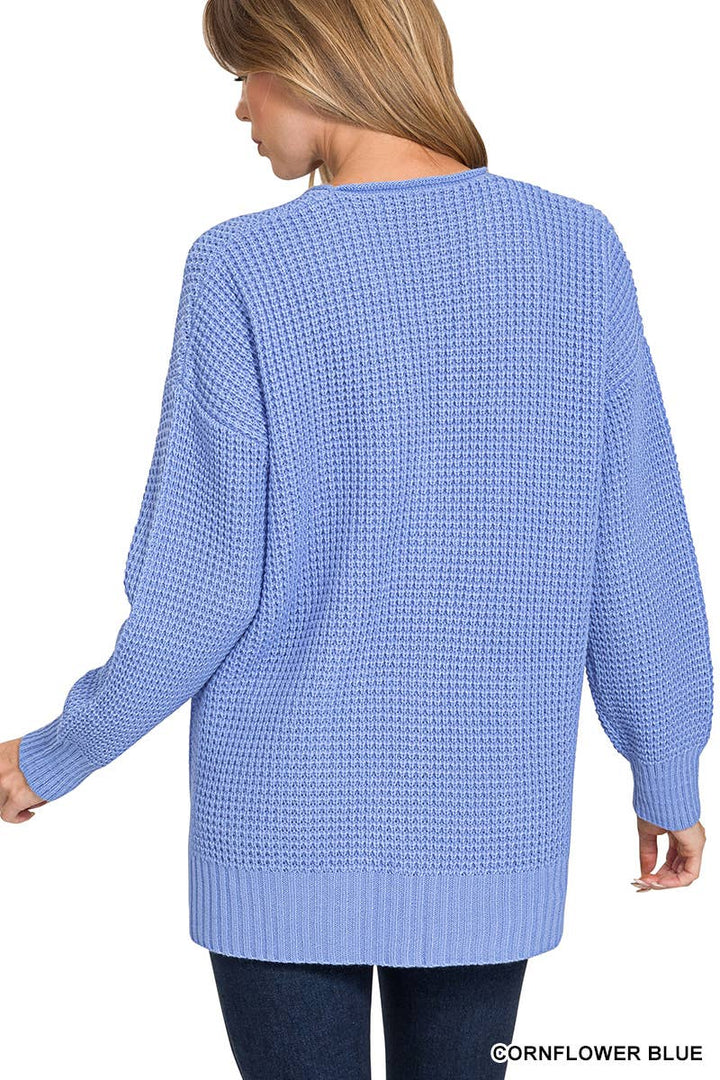 Millie Waffle Cardigan