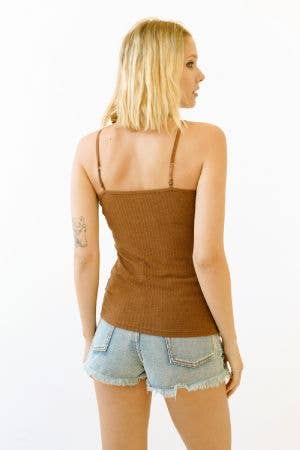 Rae Ribbed Tank Top