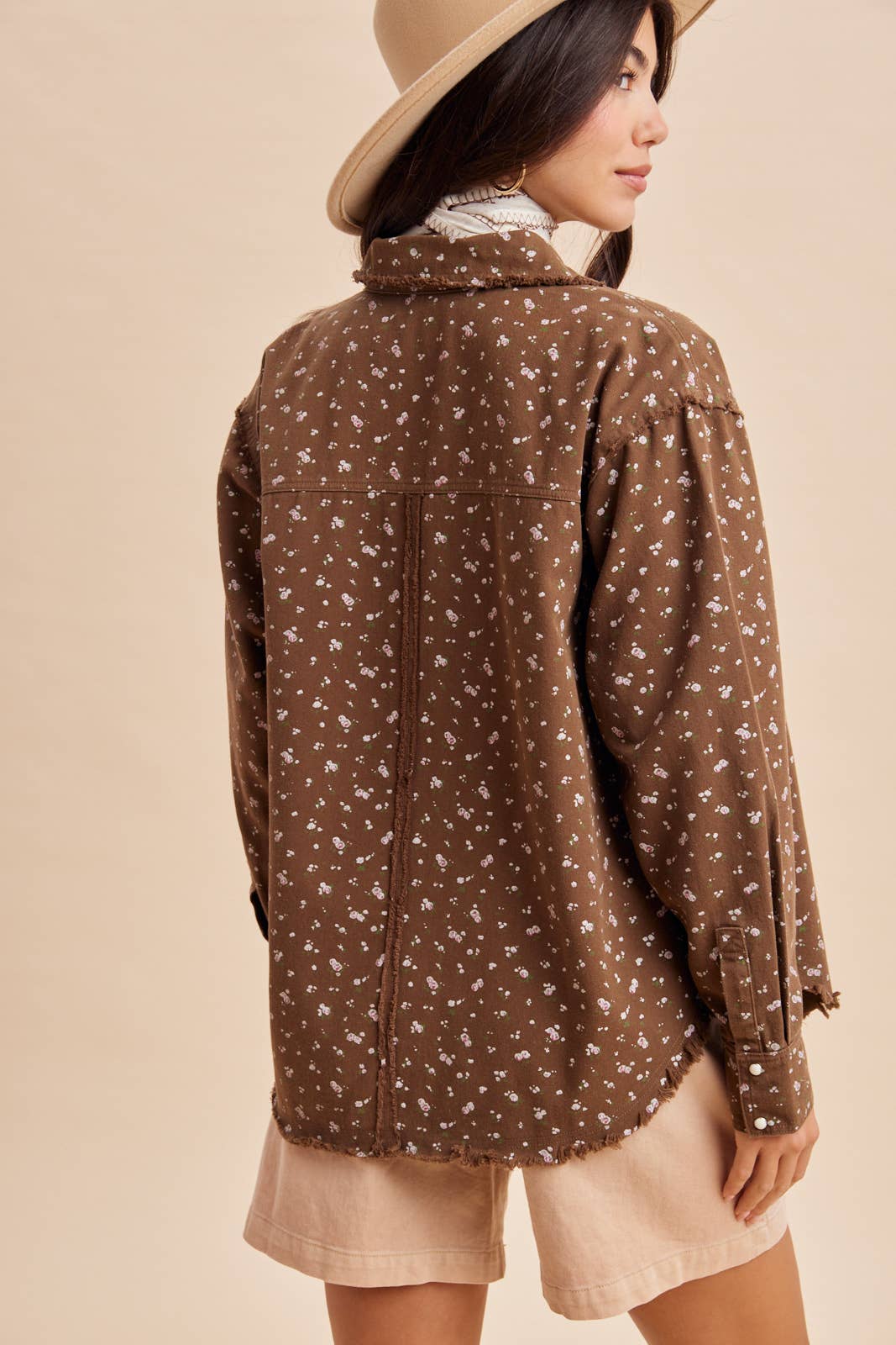 Floral Shacket