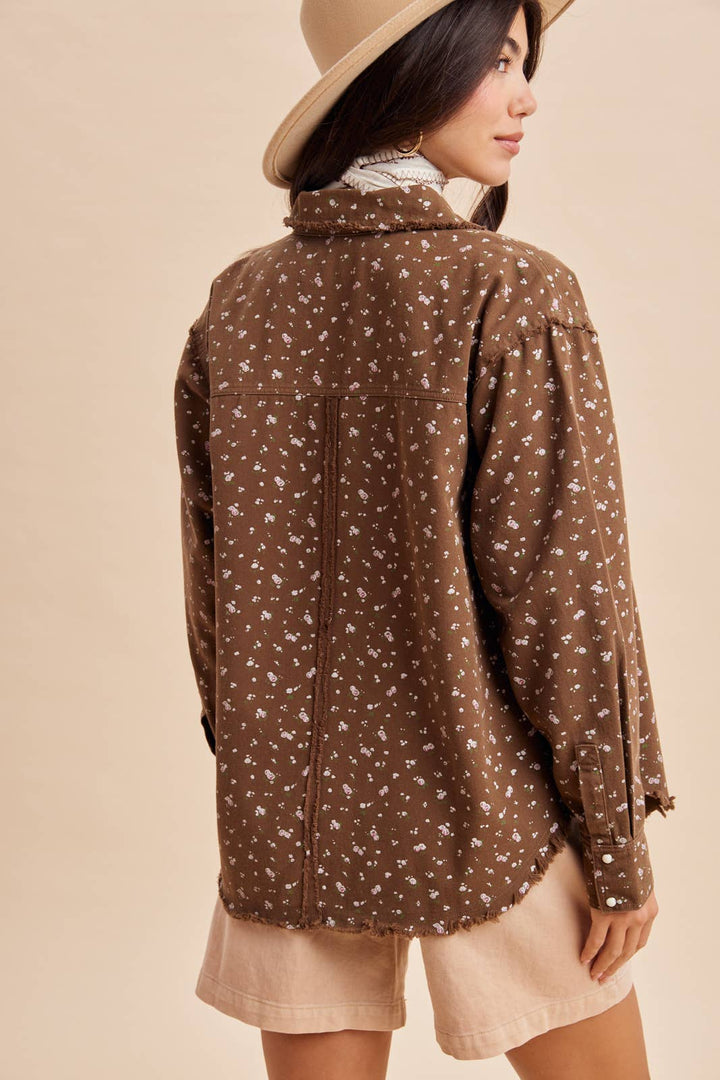 Floral Shacket