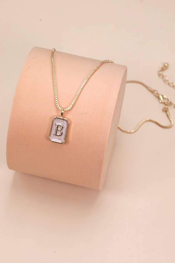 Inital Charm Necklace