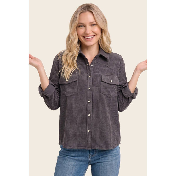 CORDUROY WESTERN SHIRT