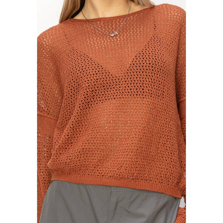 Janelle Drop Shoulder Sweater