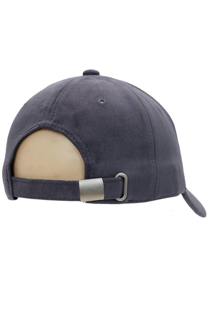 Suede Baseball Cap