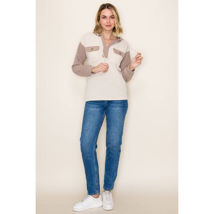 Luella Colorblock Hoodie