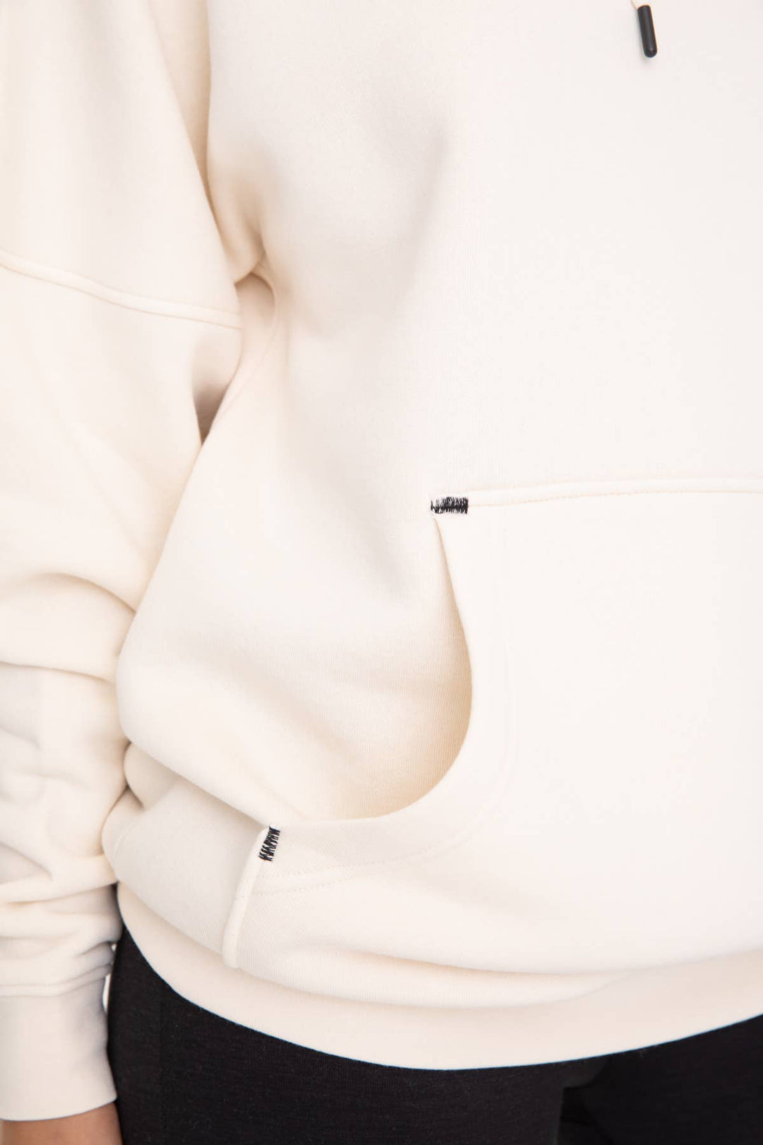 Longline Fleece Hoodie