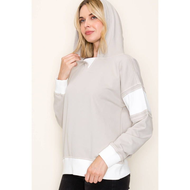 Jenny Contrast Hoodie