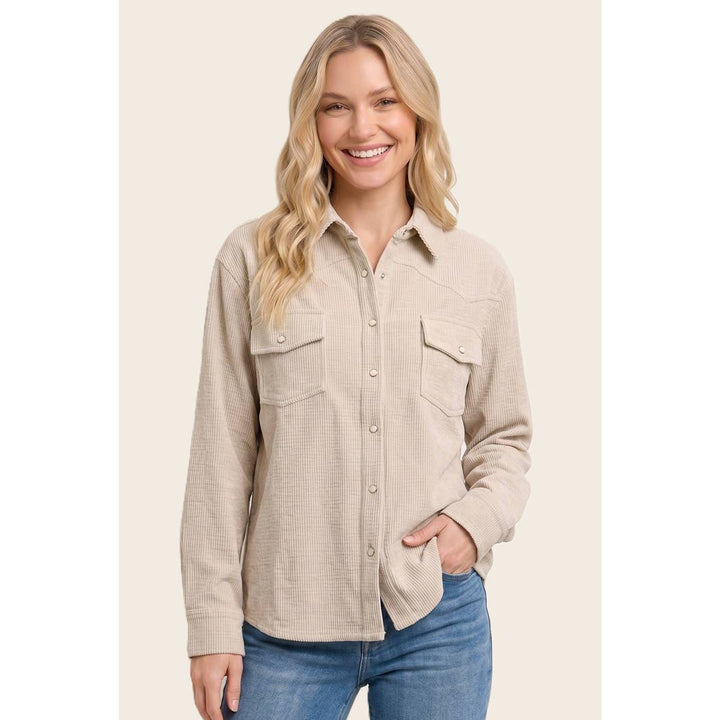 CORDUROY WESTERN SHIRT