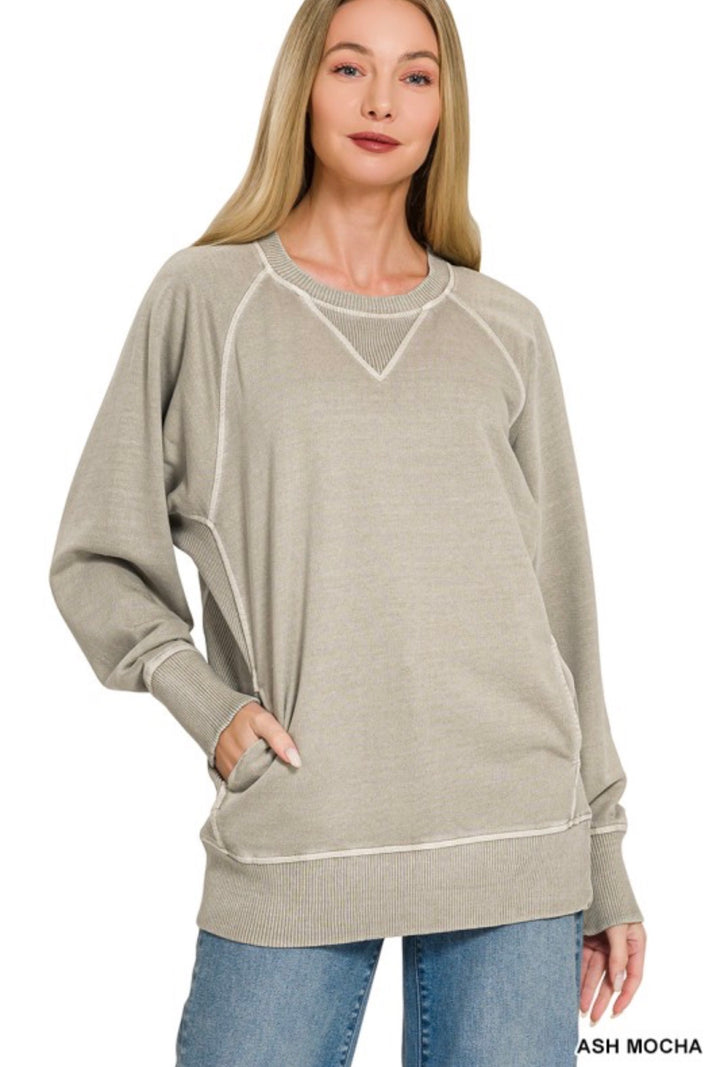 French Terry Pullover ~ Pockets