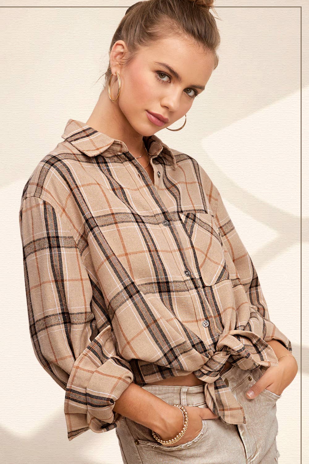 Gretchen Plaid Shirt