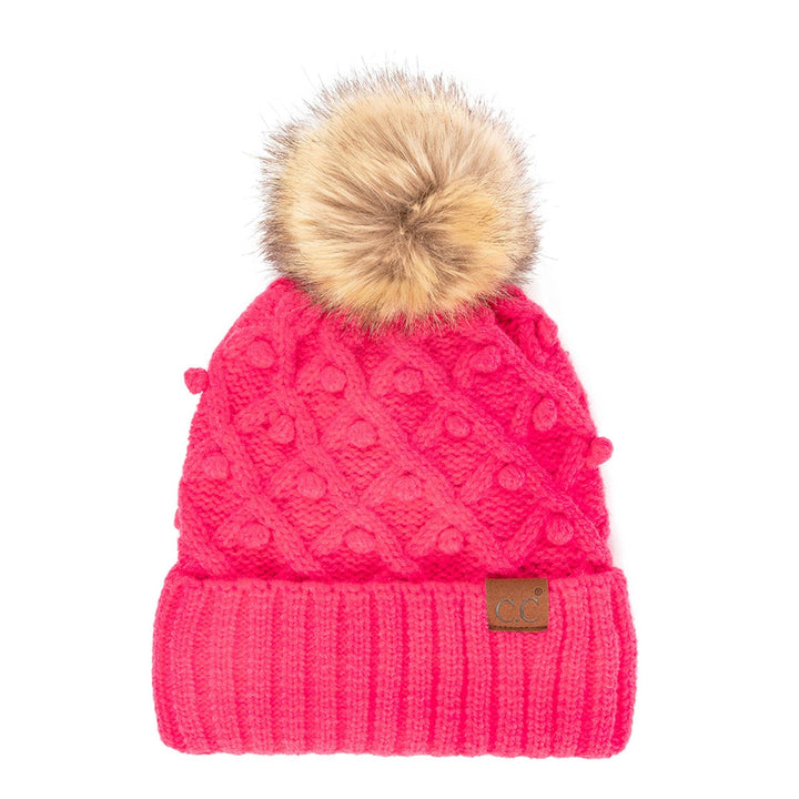 CC Crafted Pom Detail Beanie