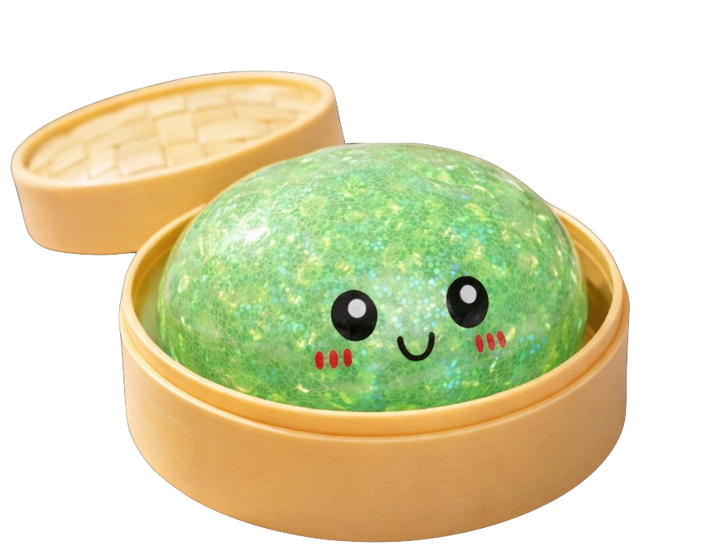 Squeezy Dumpling Toy -Gel Beads MSDS4