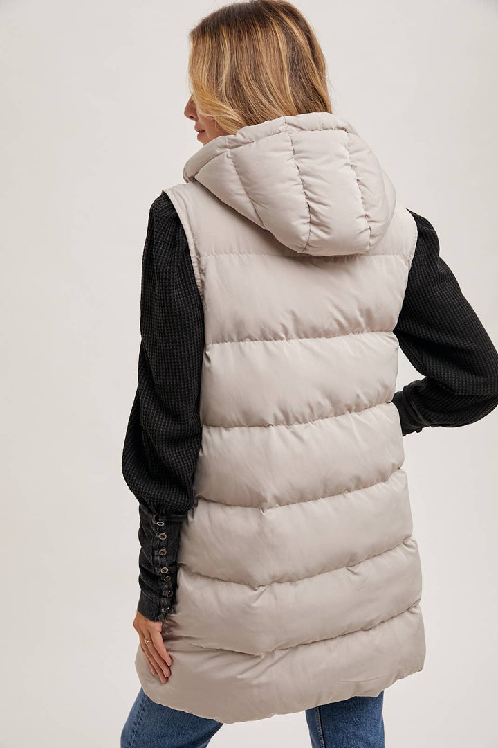 Margo Longline Puffer Vest