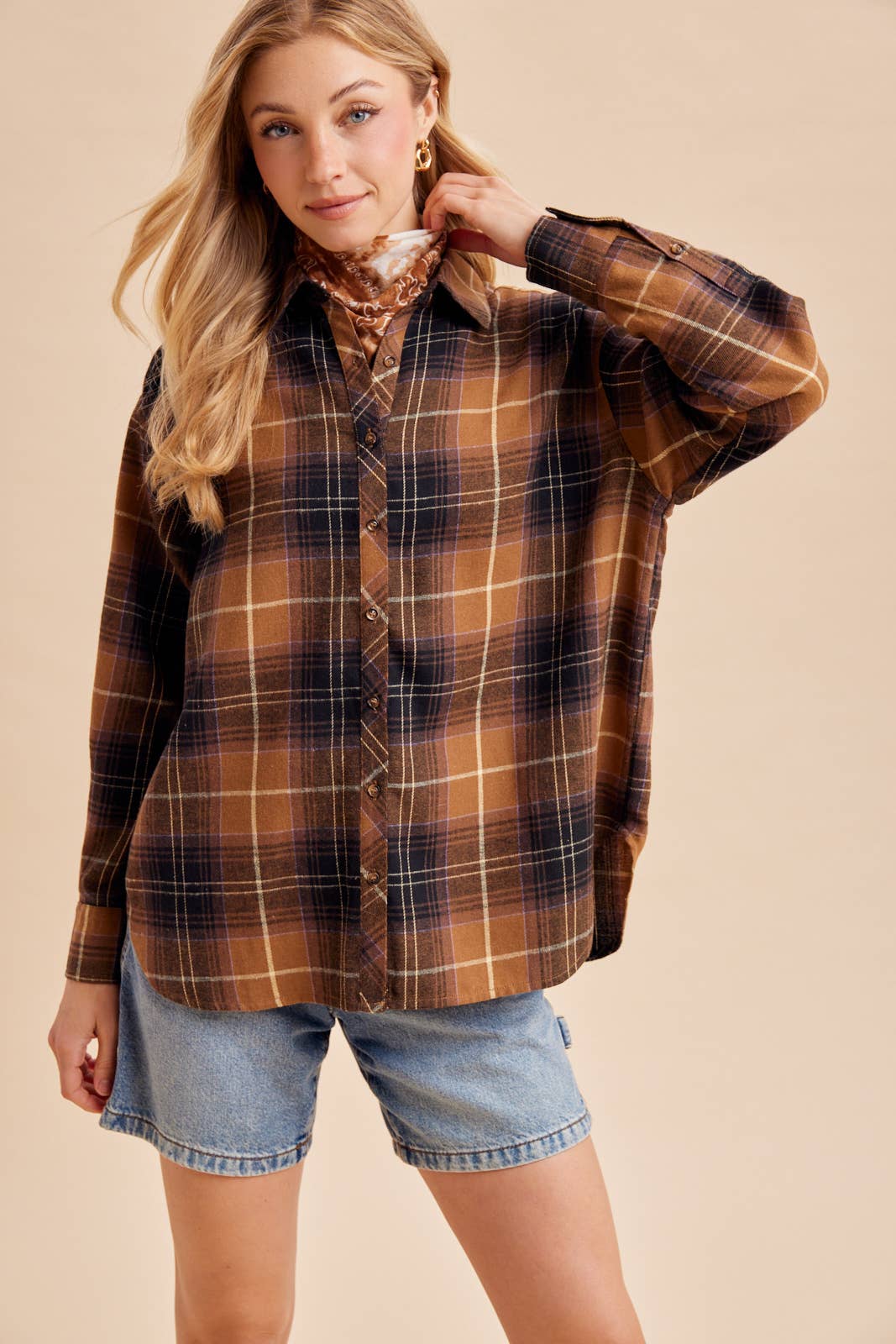Tartan Plaid Button Down