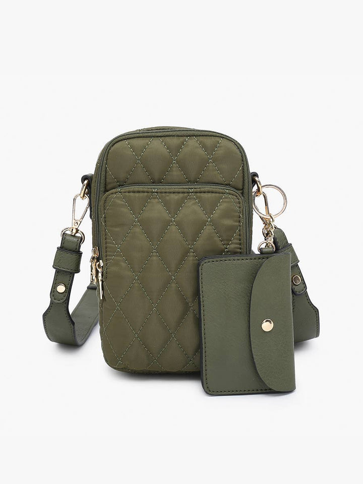 Parker Quilted Crossbody w/ Pouch