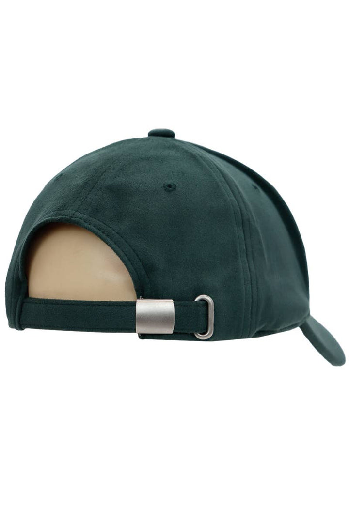 Suede Baseball Cap