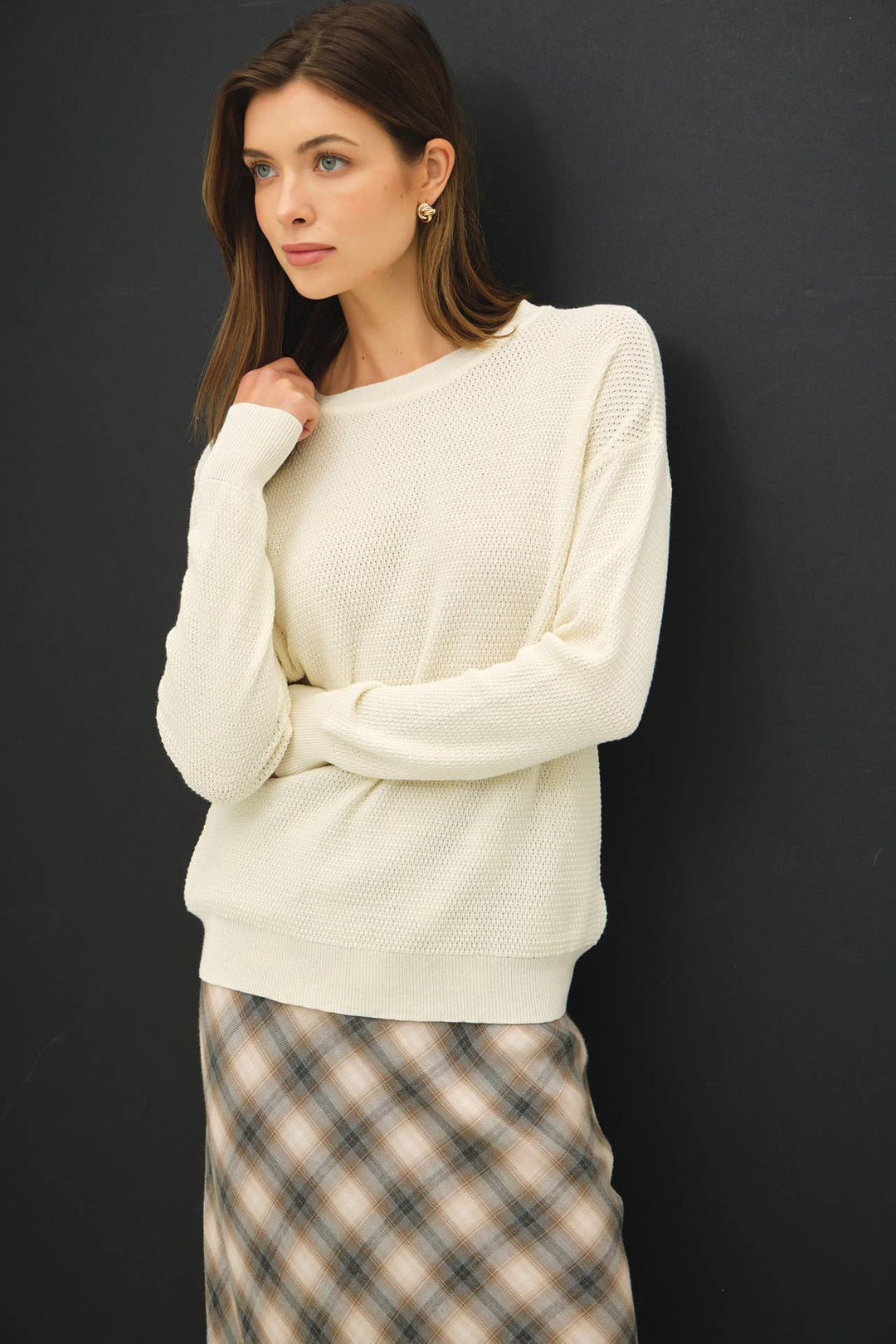 Kendria Ribbed Sweater