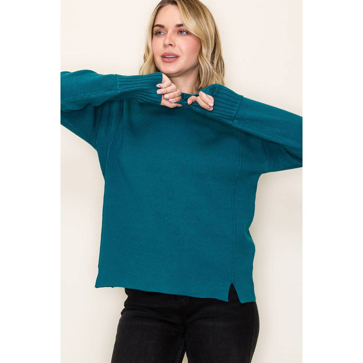 Andrea Mock Neck Sweater