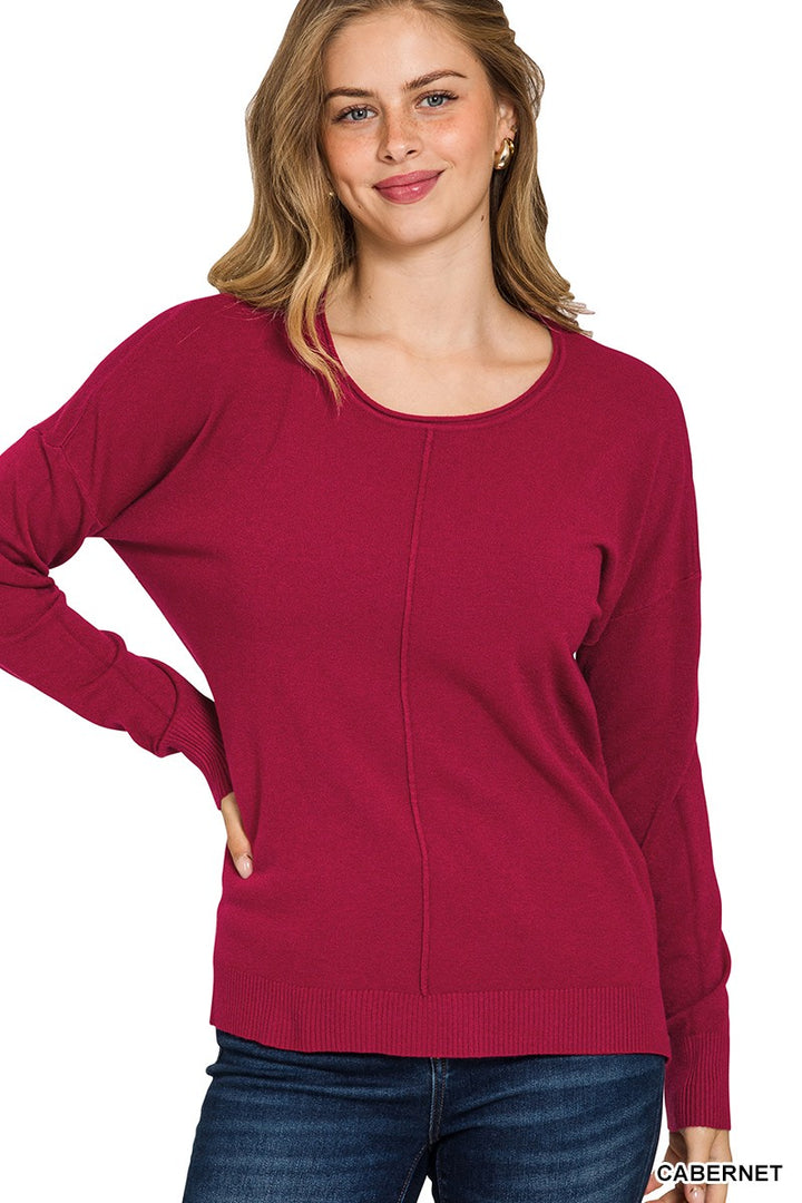 Victoria Front Seam Sweater