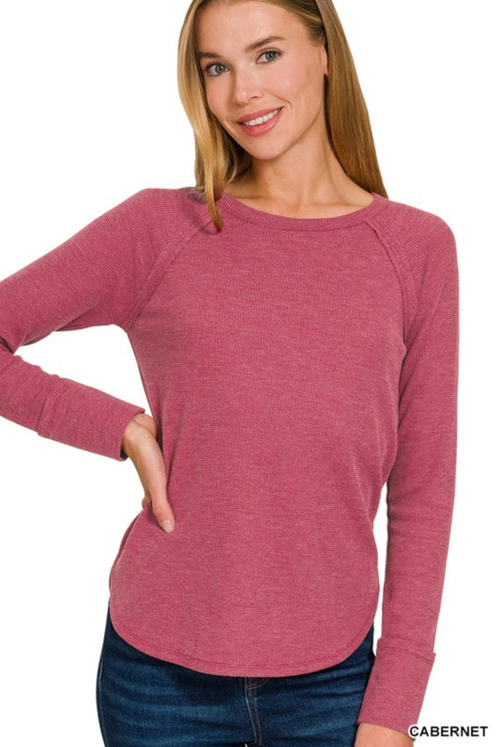 Baby Waffle Long Sleeve