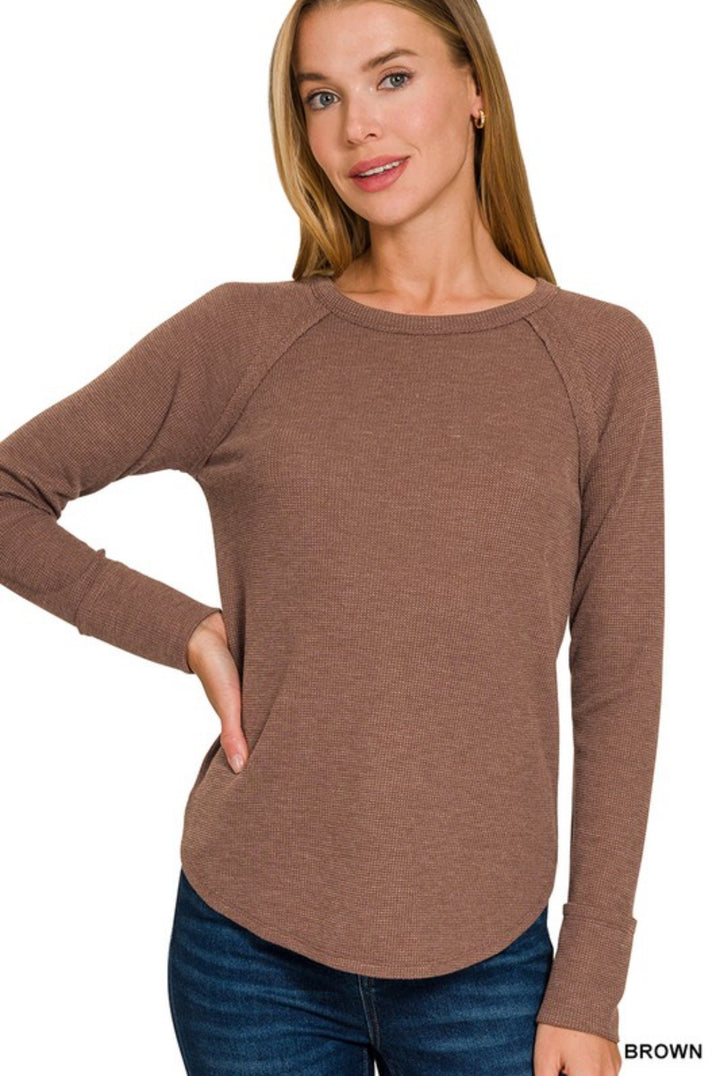 Baby Waffle Long Sleeve