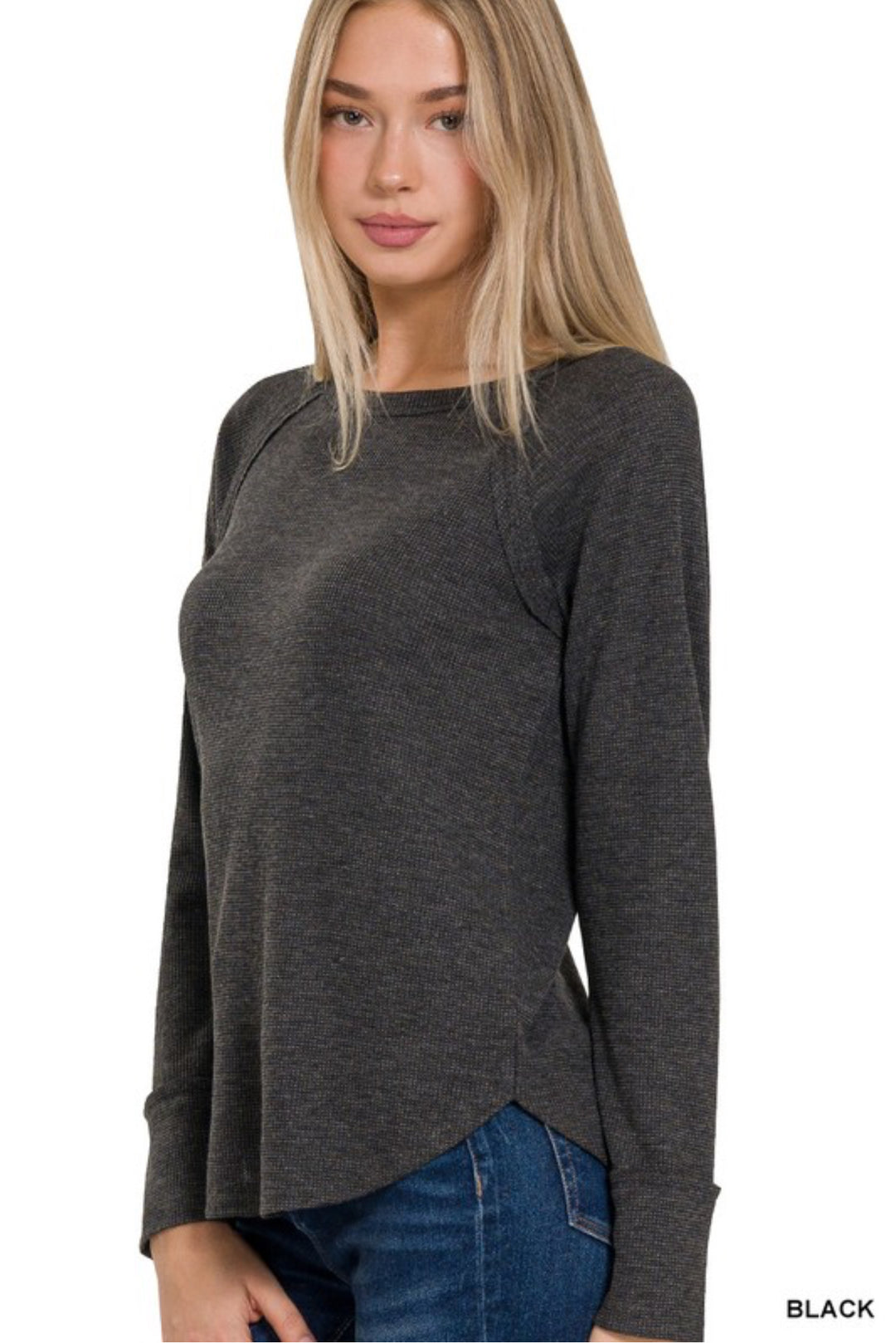 Baby Waffle Long Sleeve